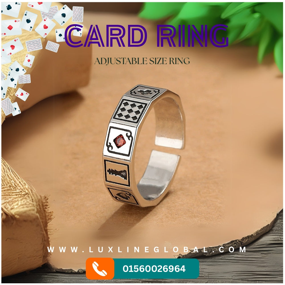 CARD RING (Only Little Finger)