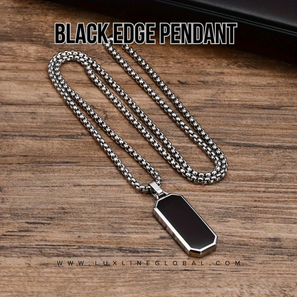 Black Edge Pendant