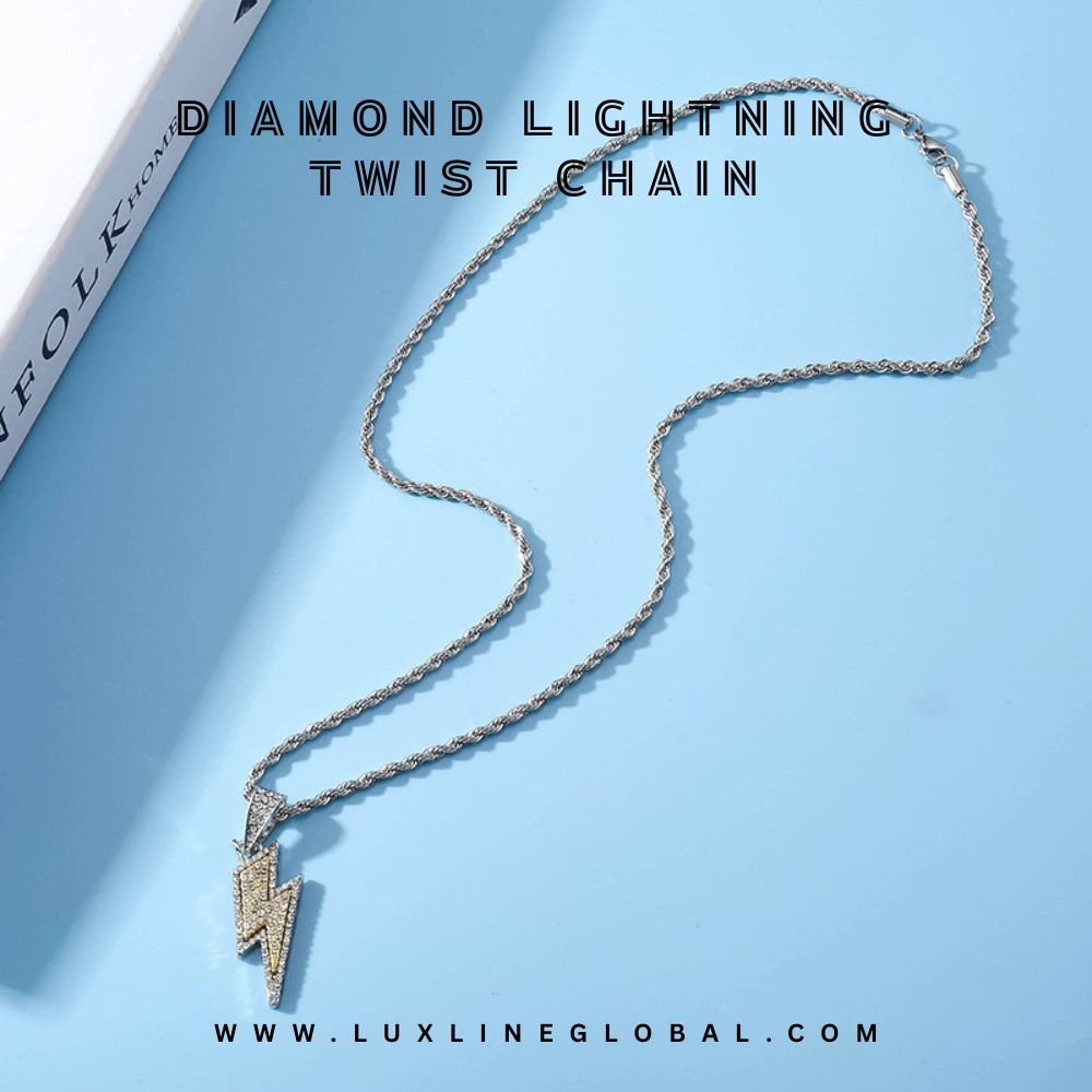 Diamond Lightning  Twist Chain