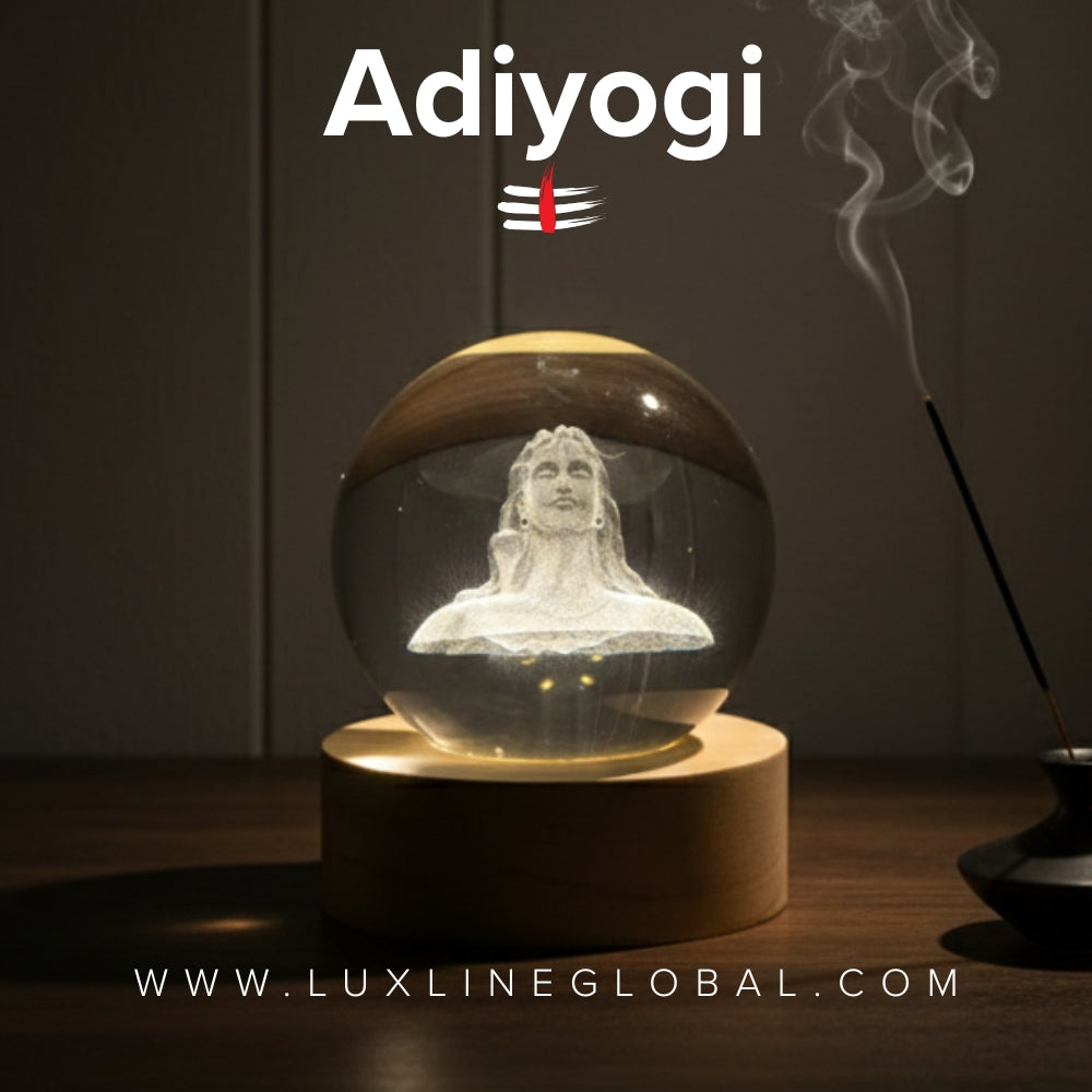 আদিযোগী শিব 3D lamp Ball (2)
