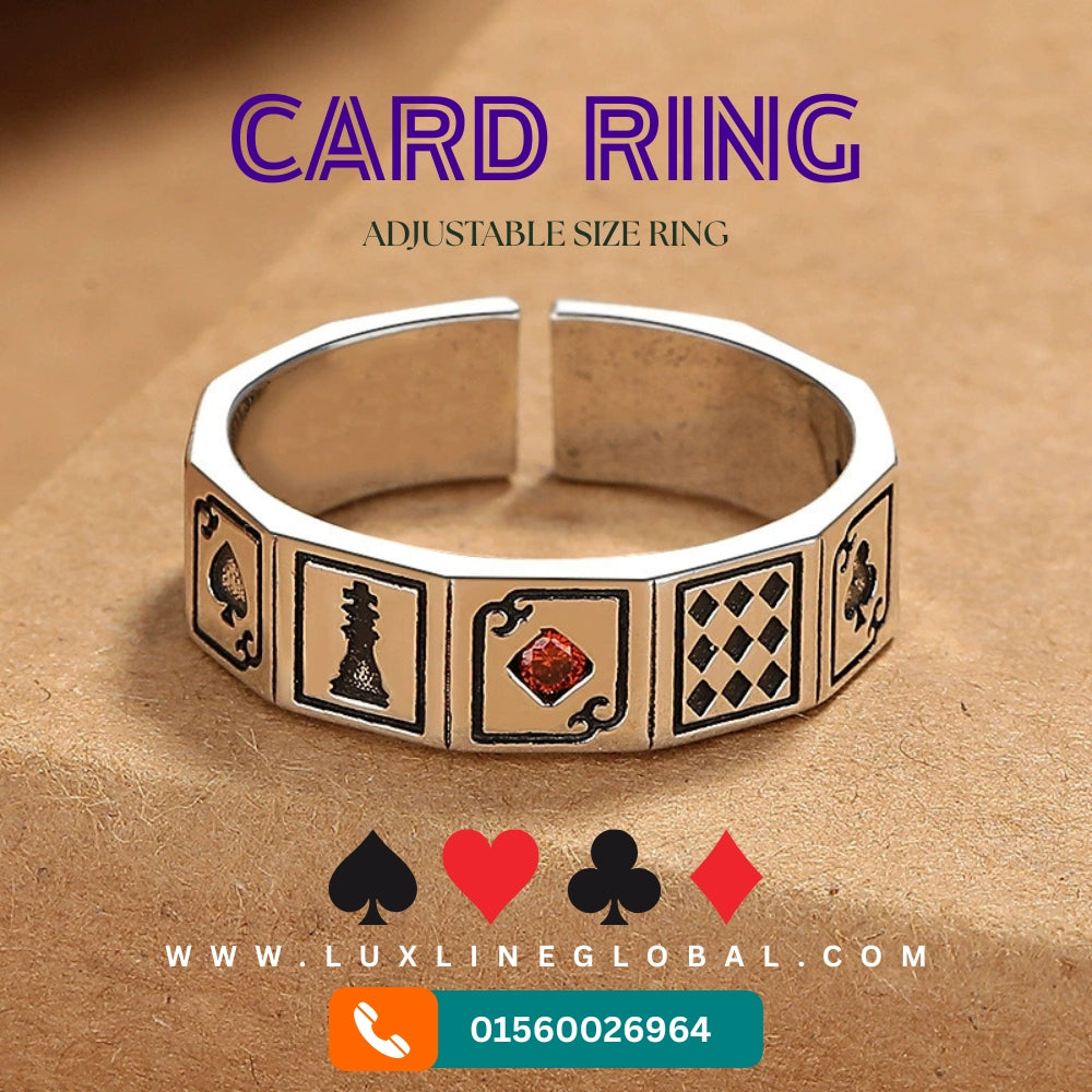 CARD RING (Only Little Finger)