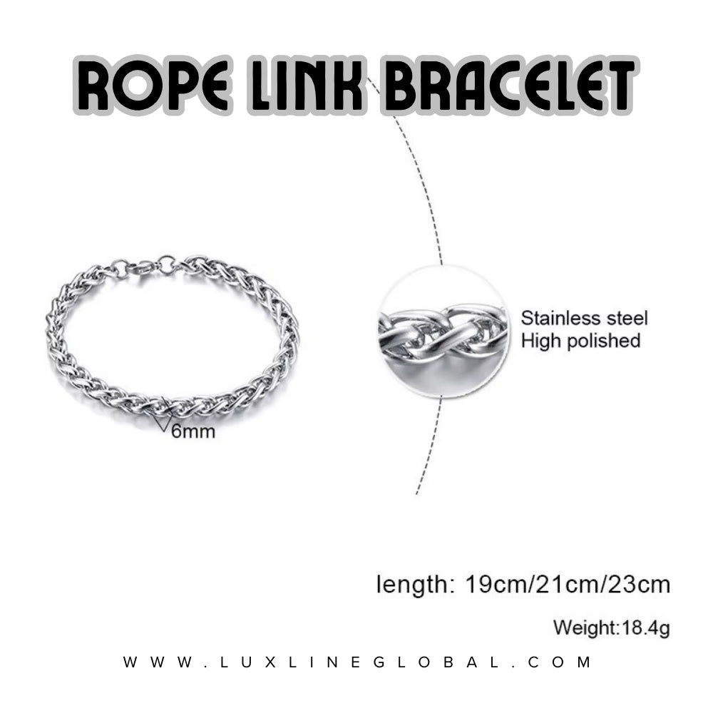 Rope Link Bracelet