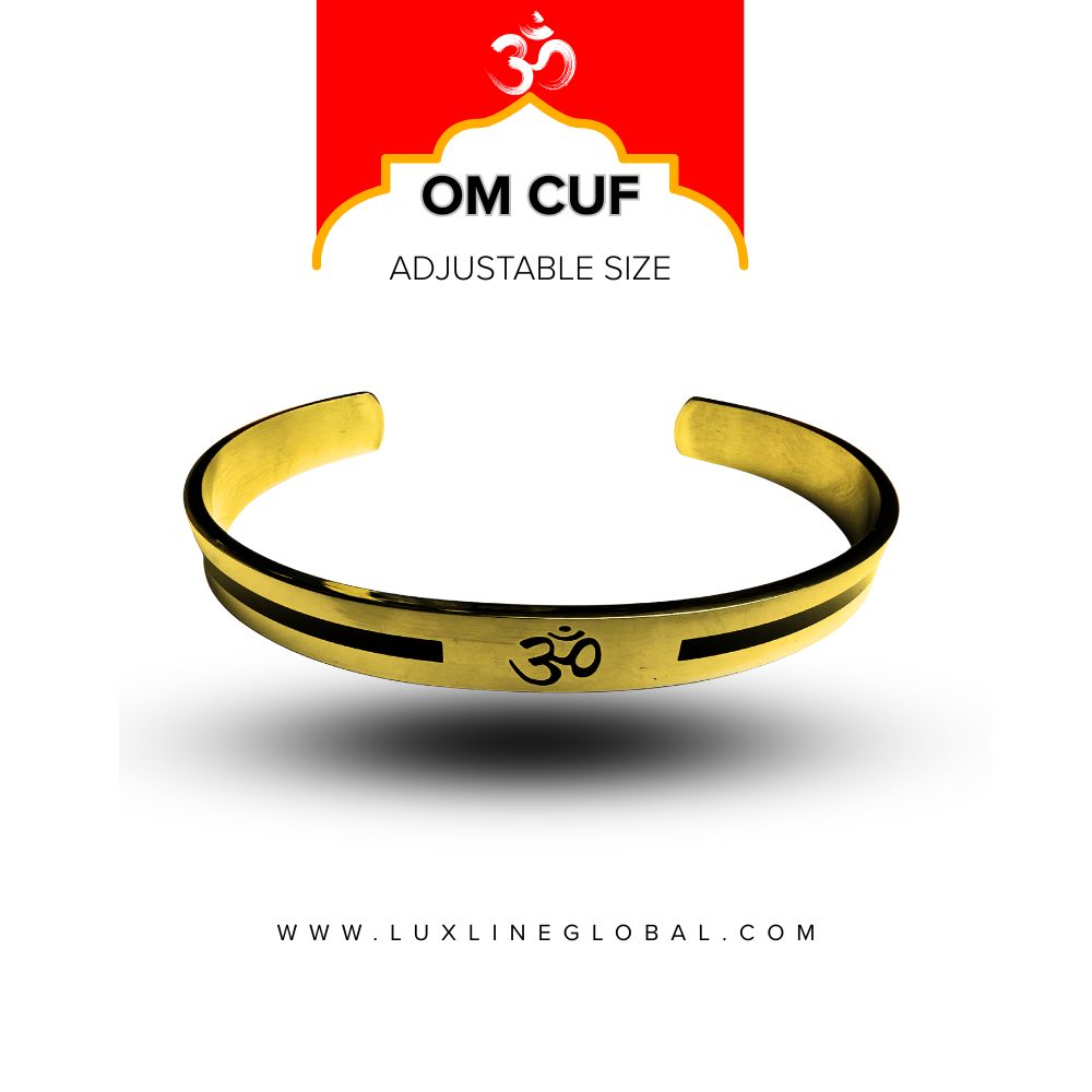 🕉️Om Cuff Bracelet (ফ্রি ডেলিভারি🚛)