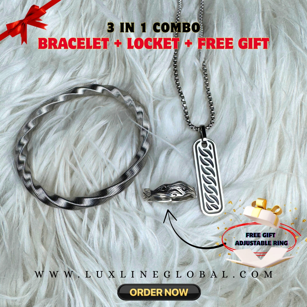 ChainMark Pendant +  Bracelet + Free Gift