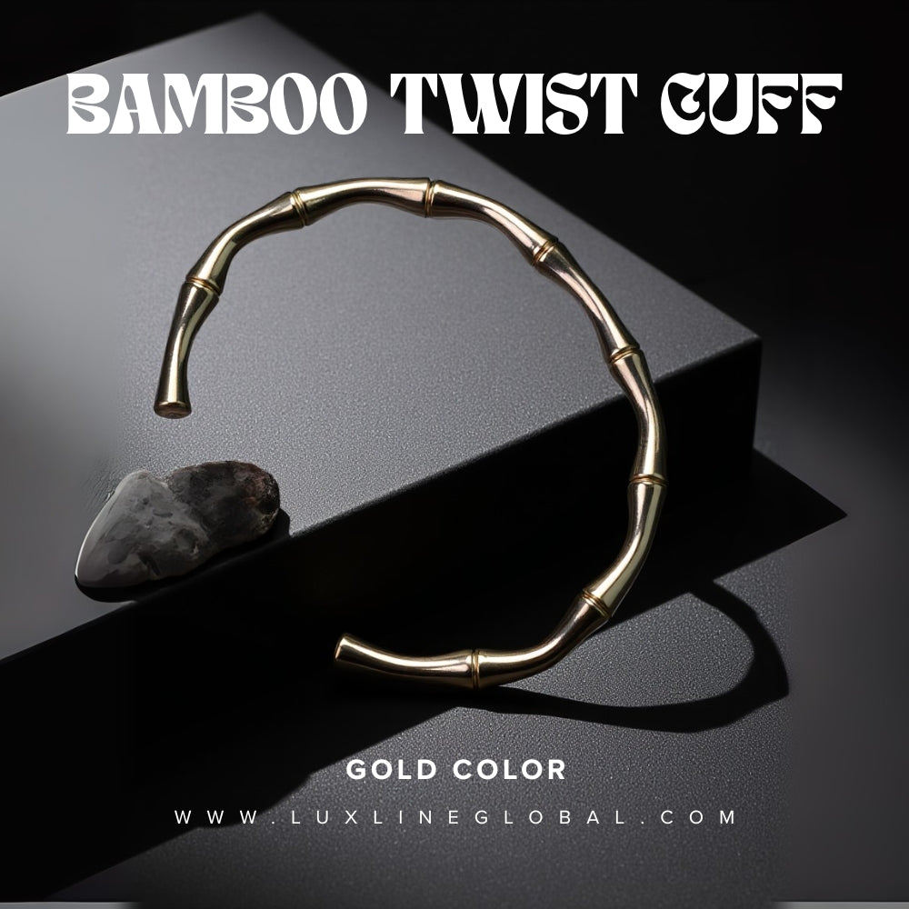 Bamboo Twist Cuff