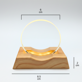 রাঁধা কৃষ্ণ 3D Round lamp-3