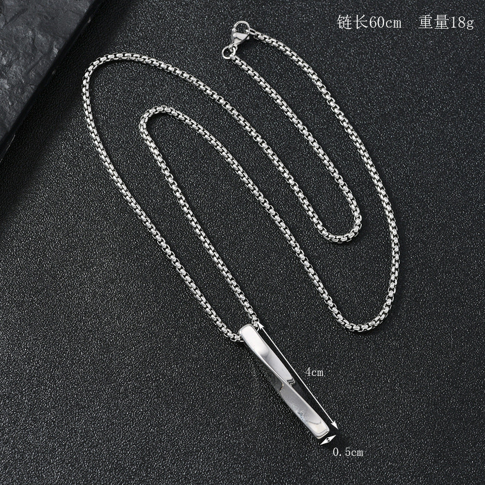 Twisted Bar Necklace
