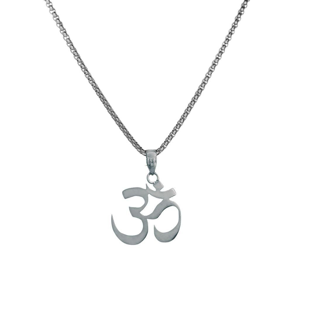 OM NECKLACE WITH (VENETION CHAIN)