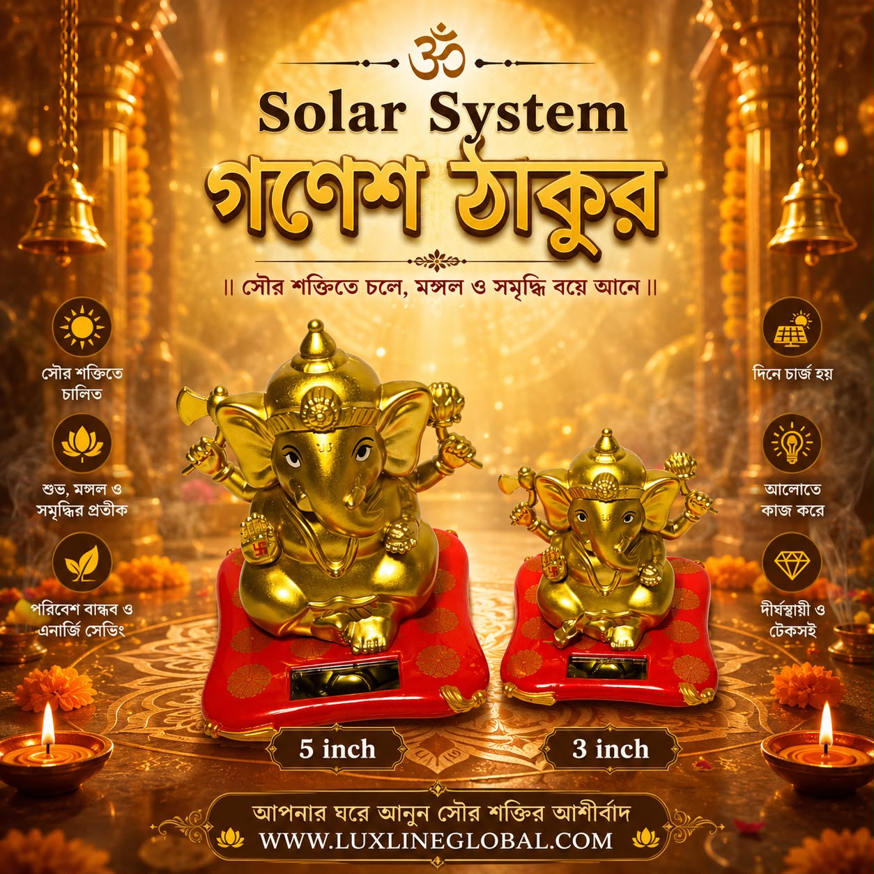 সোলার সিস্টেম গণেশ ঠাকুর