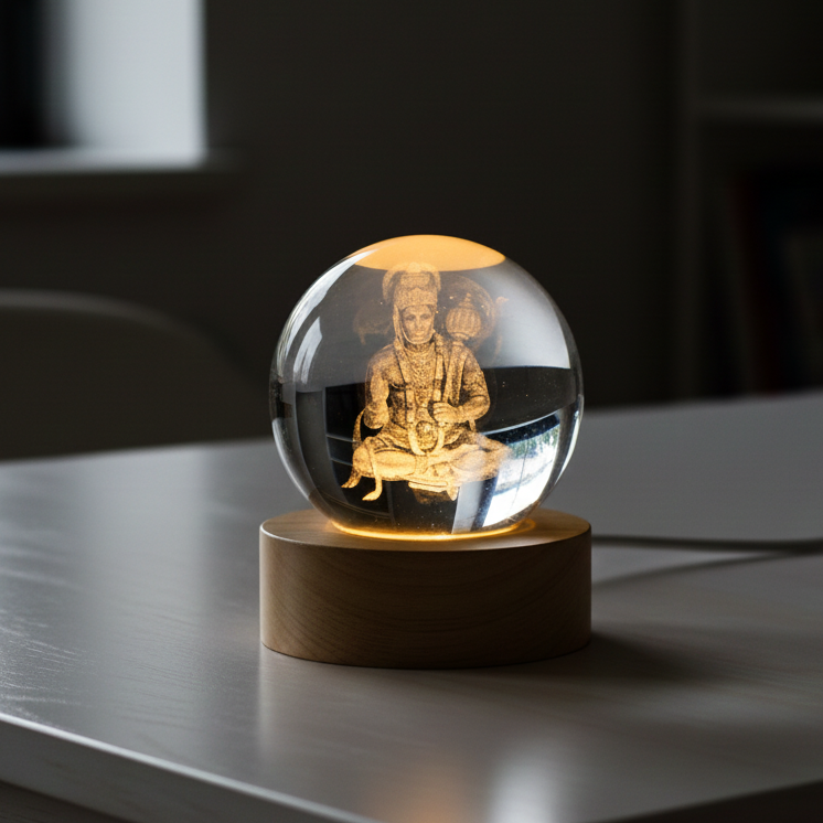 হনুমানজি 3D Lamp