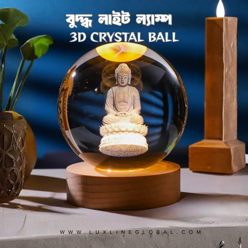 বুদ্ধ  3D lamp Ball (23)