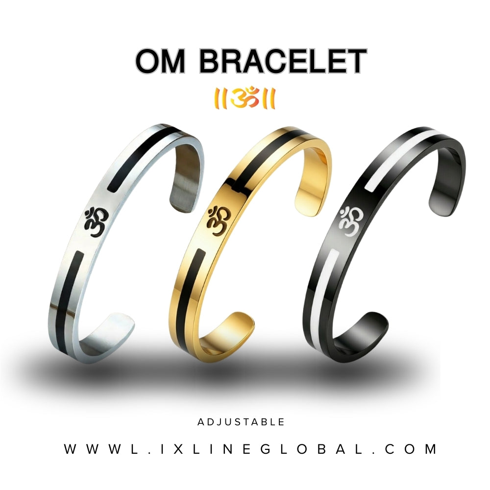 🕉️Om Cuff Bracelet (ফ্রি ডেলিভারি🚛)