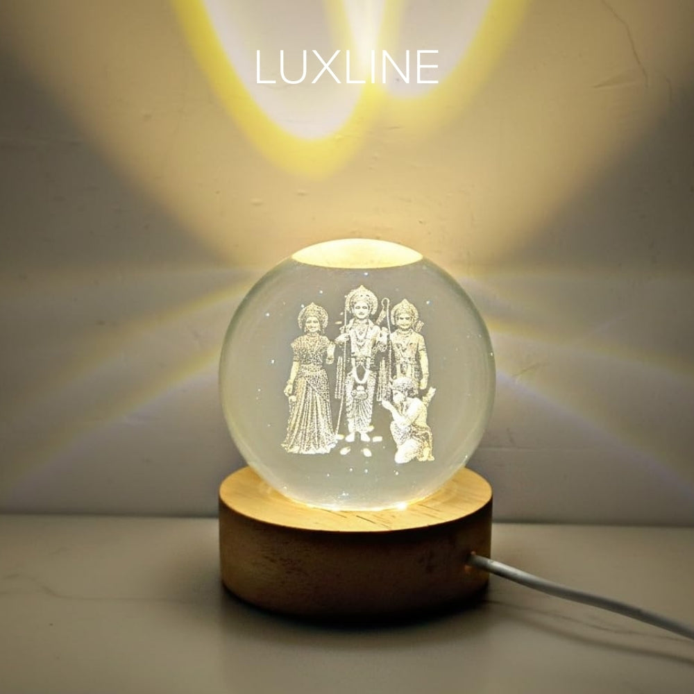 রাম লক্ষণ সীতা হনুমান 3D Lamp (13)