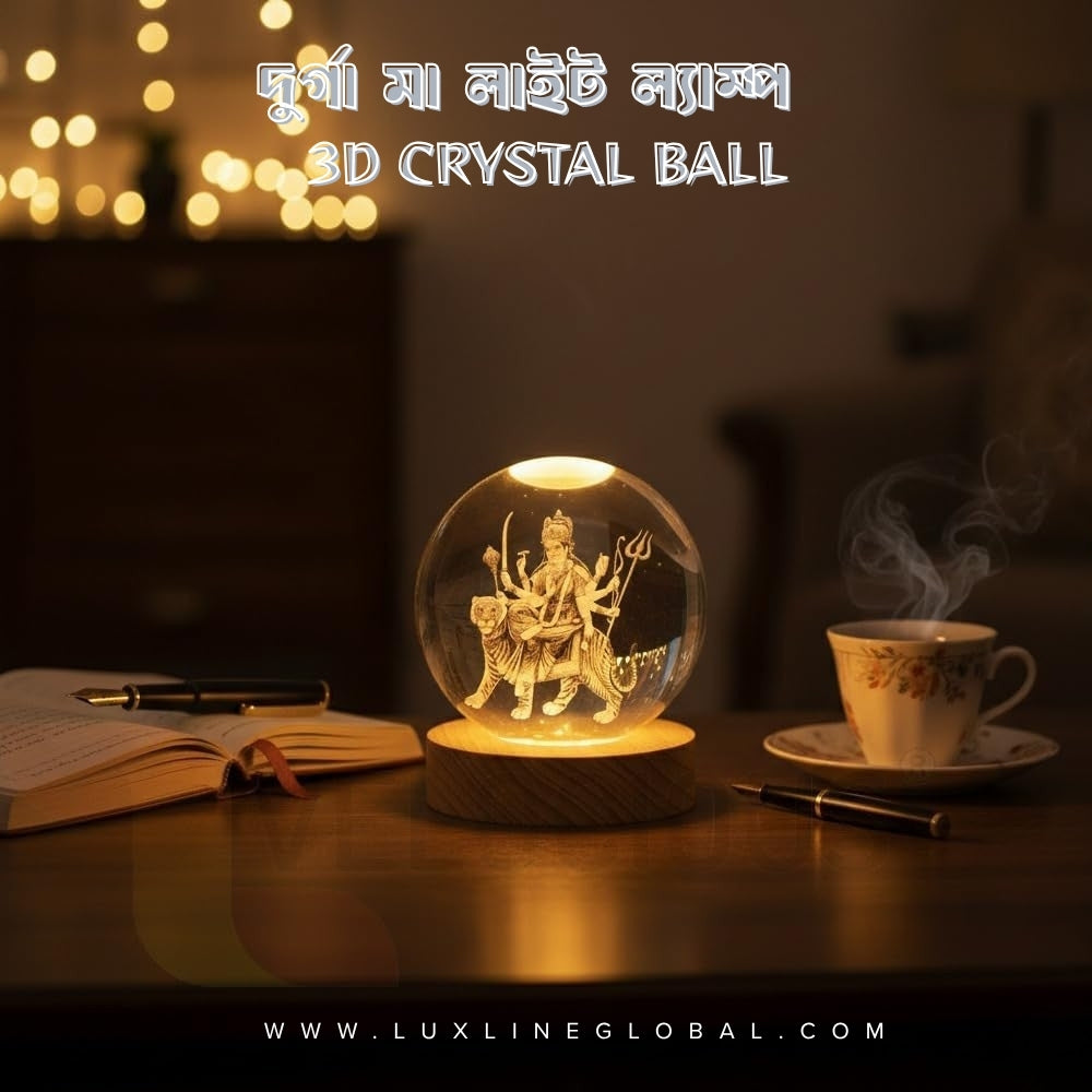 দুর্গা মা 3D lamp Ball (16)