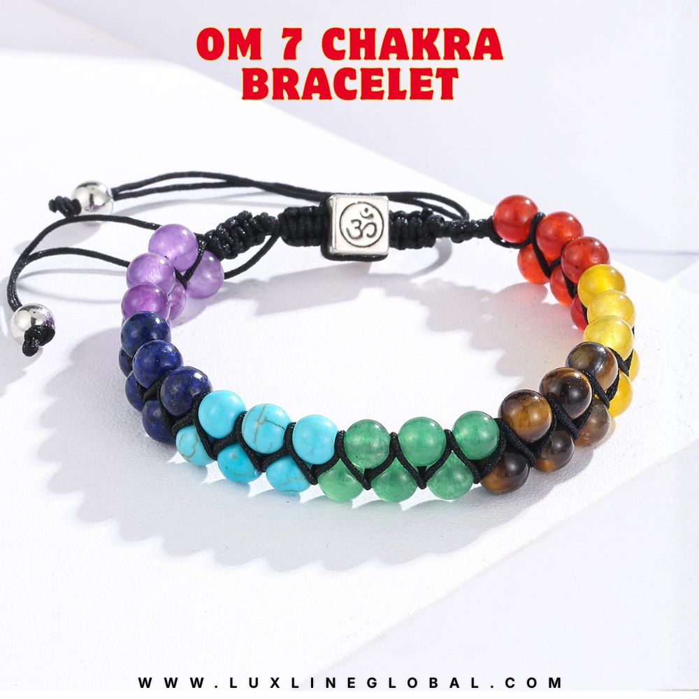 Om-Natural Stone Bracelet (মেয়ে)