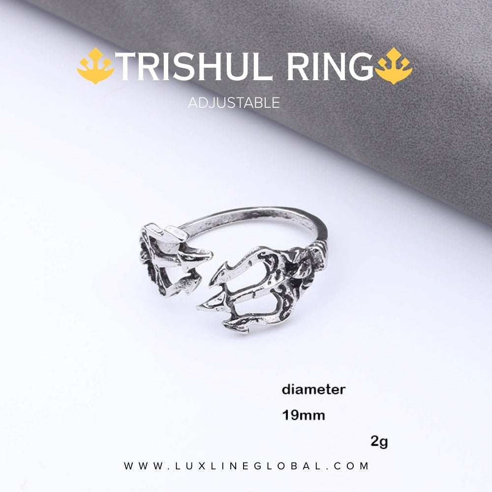 TRESUL RING (Slim) 🔱 📿