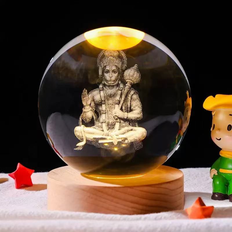 হনুমানজি 3D Lamp
