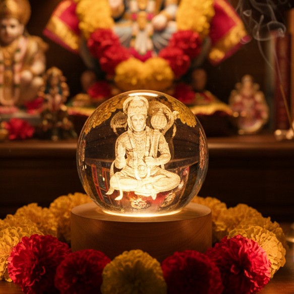 হনুমানজি 3D Lamp